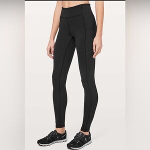 #513 Lululemon Speed Up Tight Tall 31"
Black - Sz 4 Tall